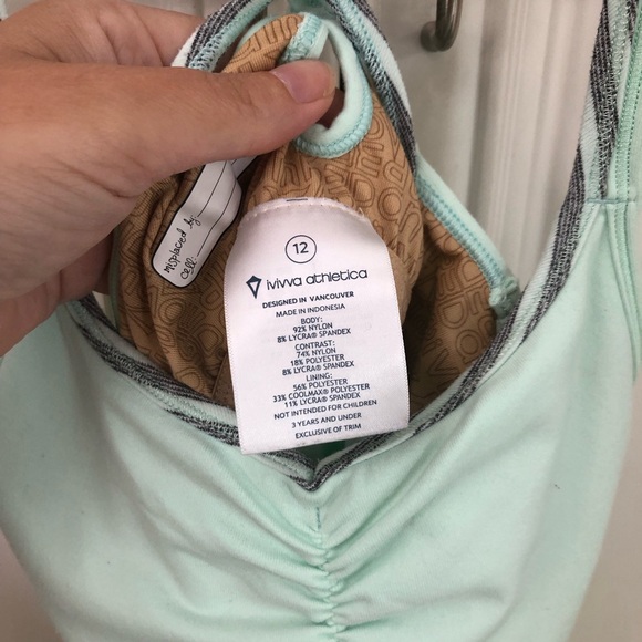 UNIQUE Ivivva by Lululemon girl’s tank top - Picture 8 of 9